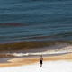 The Alabama coast during the 2010 Deepwater Horizon spill. Image via Getty.